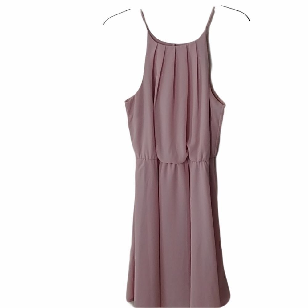 Mi ami Chiffon Peach Dress